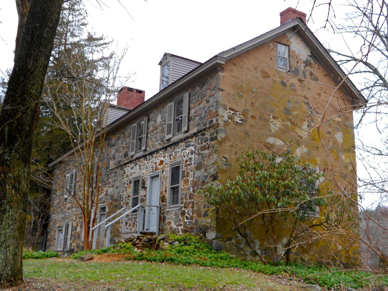 The Trimble House, a stone house at the Newlin Grist Mill site in Glen Mills